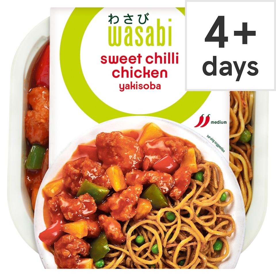 Wasabi Sweet Chilli Chicken Yakisoba Noodles 450G