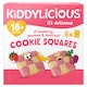 image 1 of Kiddylicious Strawberry, Banana & Beetroot Cookie Squares 6x24g
