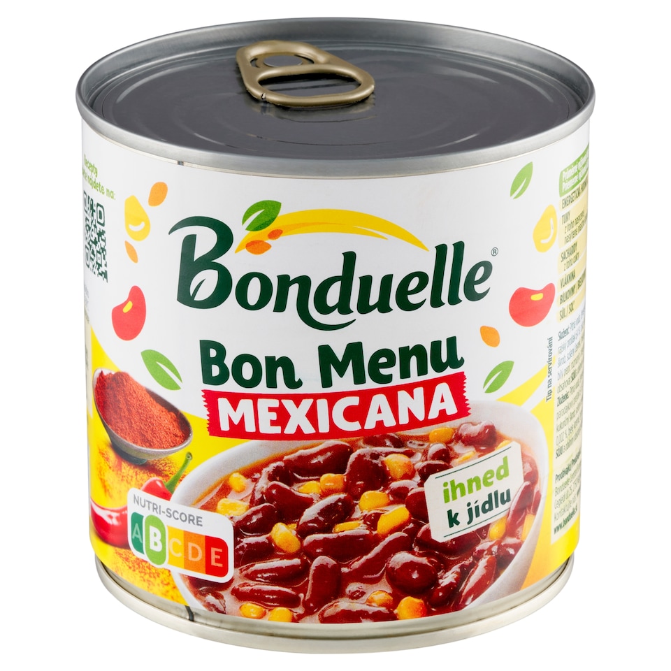 Obrázek 1 pro produkt Bonduelle Bon Menu Mexicana červené fazole s kukuřicí v pikantní omáčce 430g
