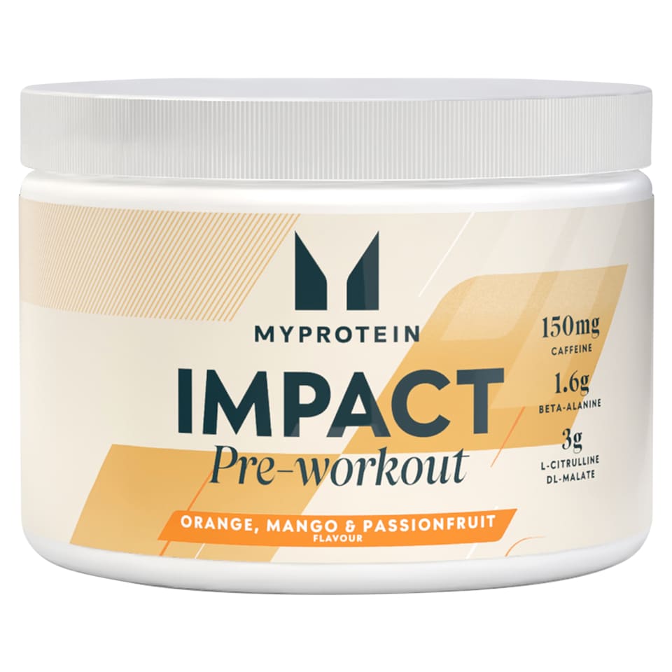 Myprotein Impact Pre-Workout Supplement - Orange, Mango & Passion Fruit 150g