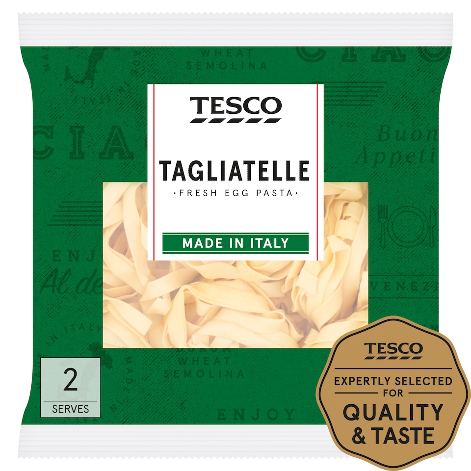 Tesco Fresh Tagliatelle Nests 300g
