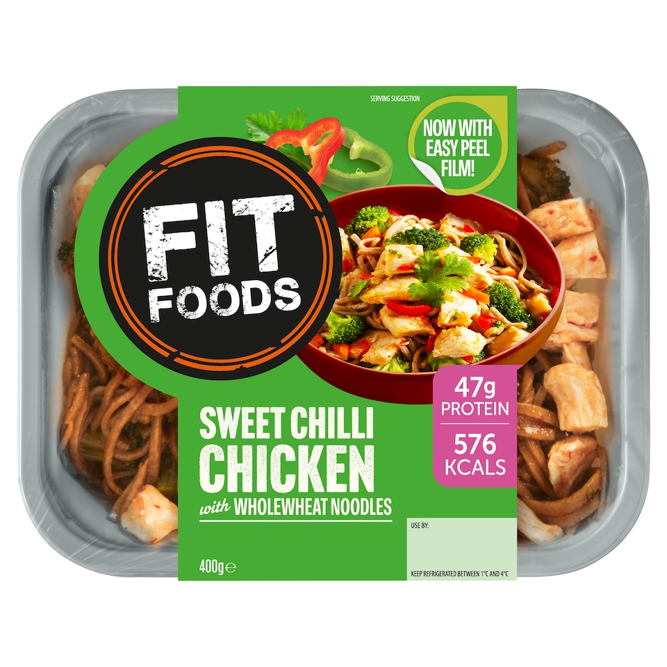 Fit Foods Swt/Ch Chicken And Whole Wheat Noodles 400G