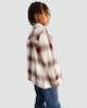 image 3 of F&F Boys Pure Cotton Check Print Long Sleeved Shirt in Brick