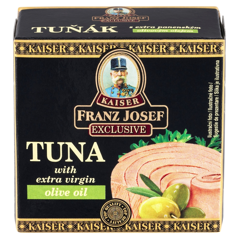 image 1 of Franz Josef Kaiser Exclusive Tuna with Extra Virgin Olive Oil 60 g