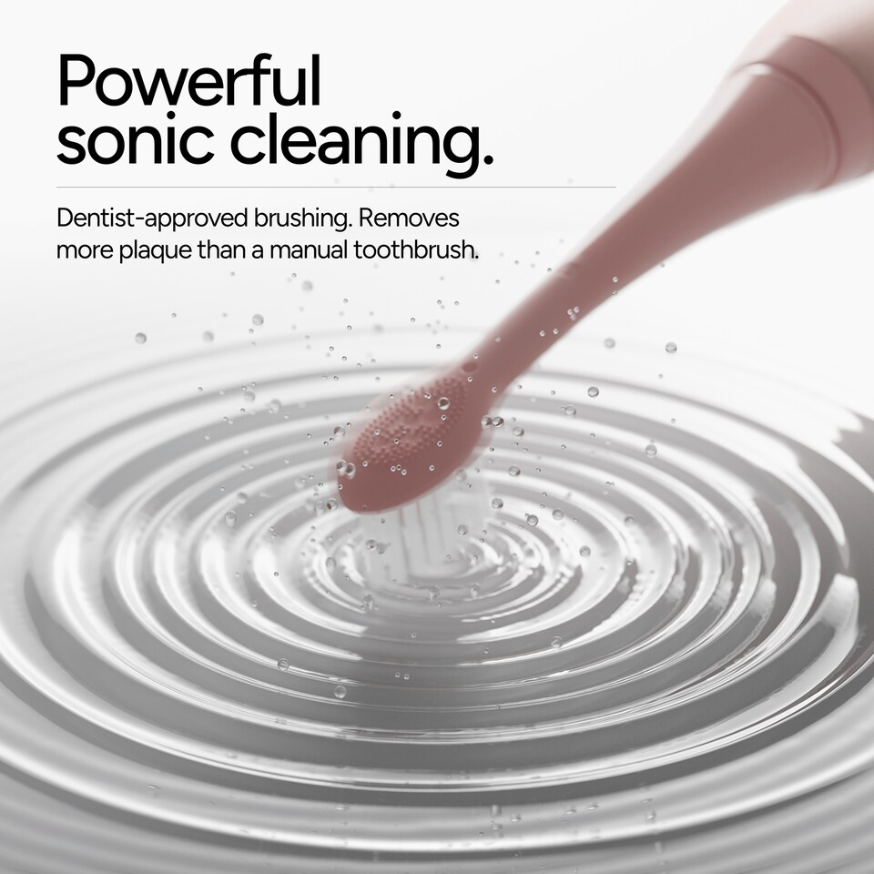 image 1 of Ordo Sonic+ Toothbrush & Charging Travel Case - Rose Gold