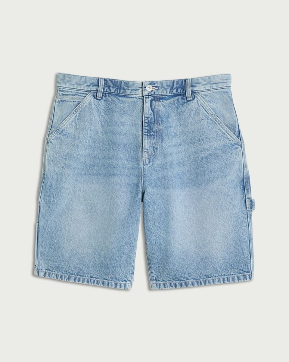 image 1 of RDA Denim Cargo Shorts in Blue