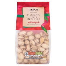 Tesco Roasted Pistachio Nuts In Shell 200G