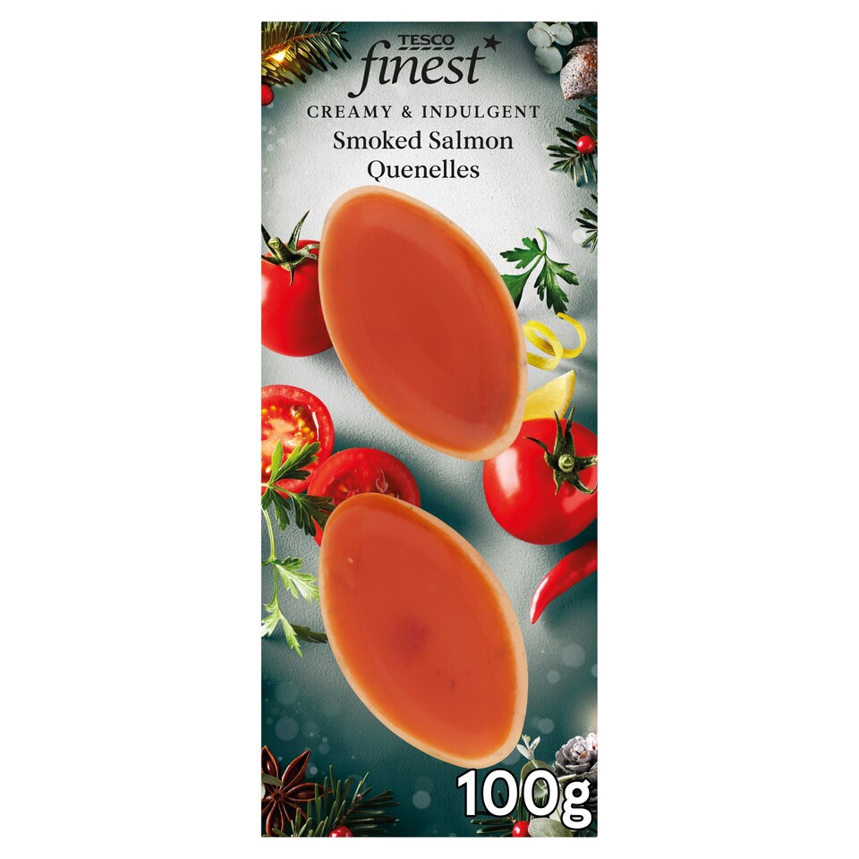 Tesco Finest Smoked Salmon Quenelles 100g