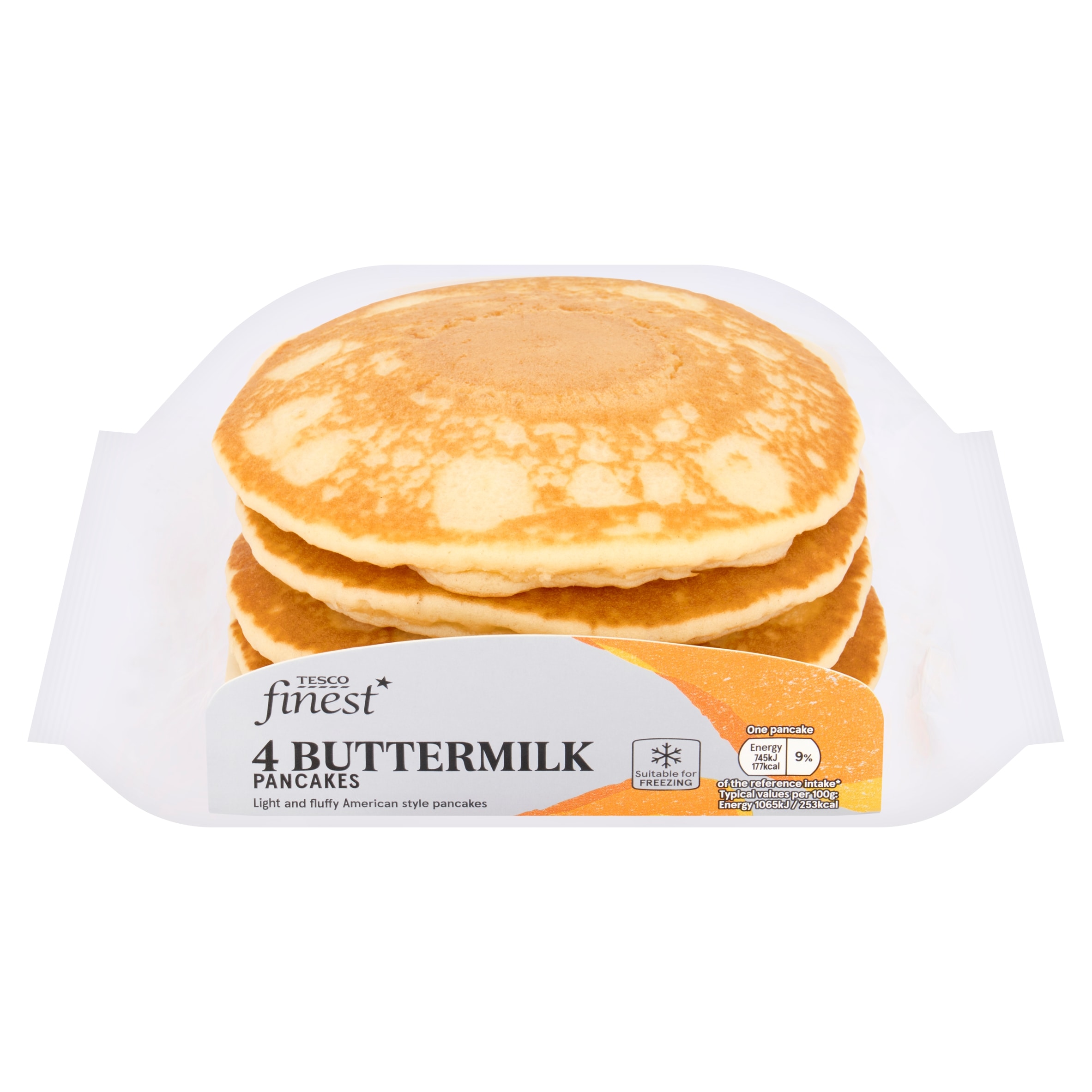 Tesco Finest Buttermilk Pancakes 4 pack