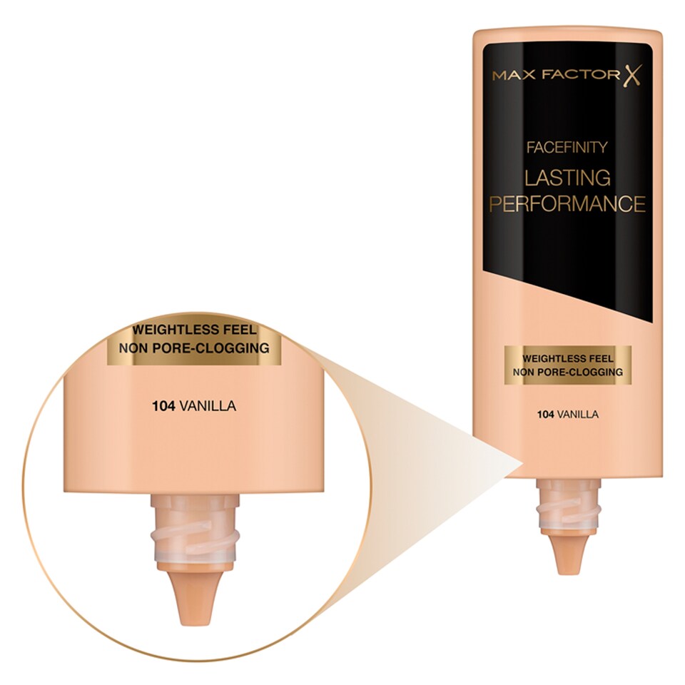 image 1 of Max Factor Facefinity Lasting Performance Foundation 104 Vanilla 35Ml