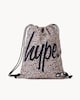 image 1 of Hype Leopard Print Drawstring Bag in Multi