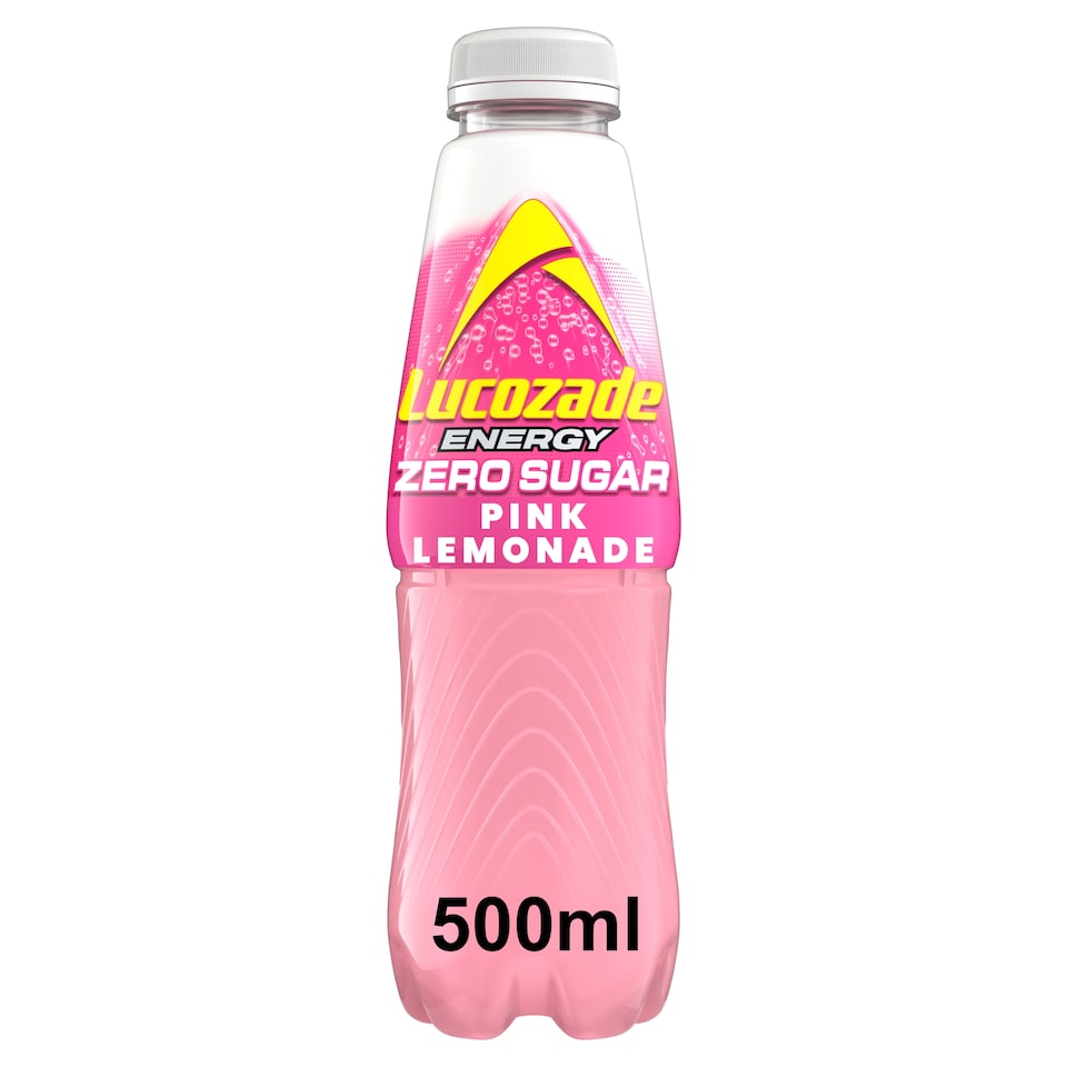 image 1 of Lucozade Energy Zero Pink Lemonade 500Ml