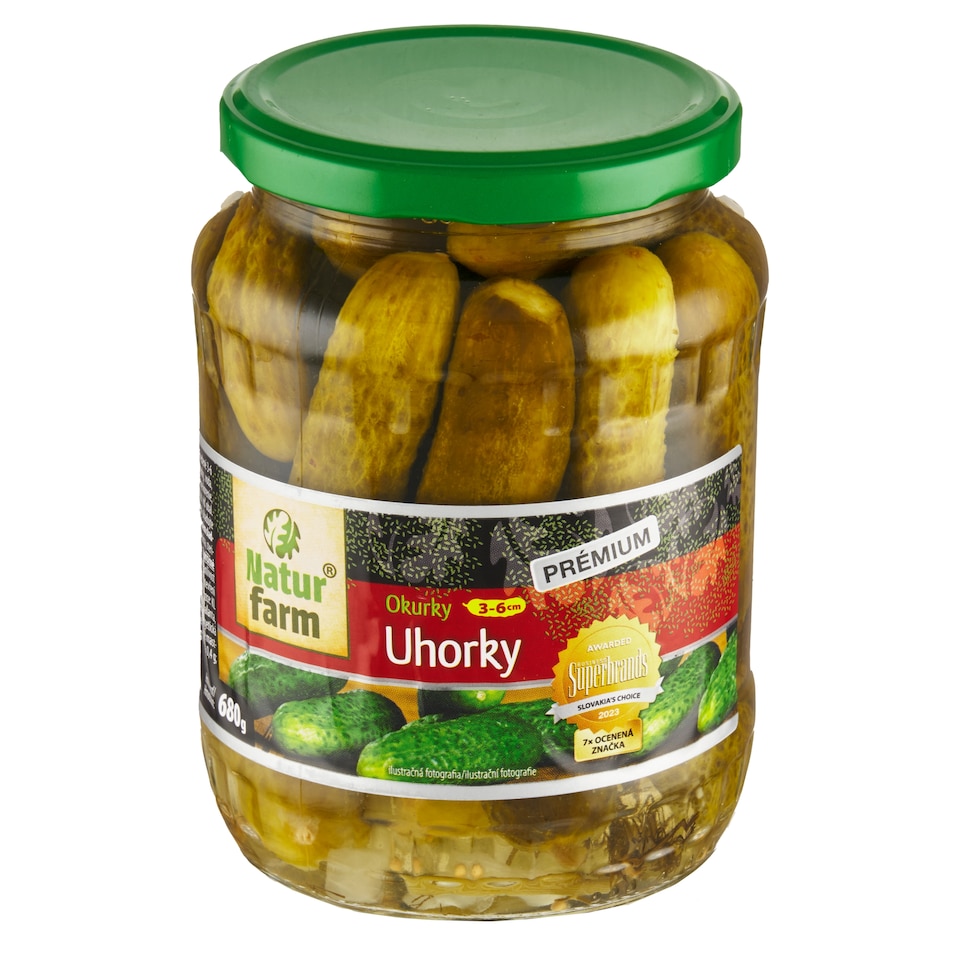 Natur Farm Premium Pickles 3-6 cm 680 g