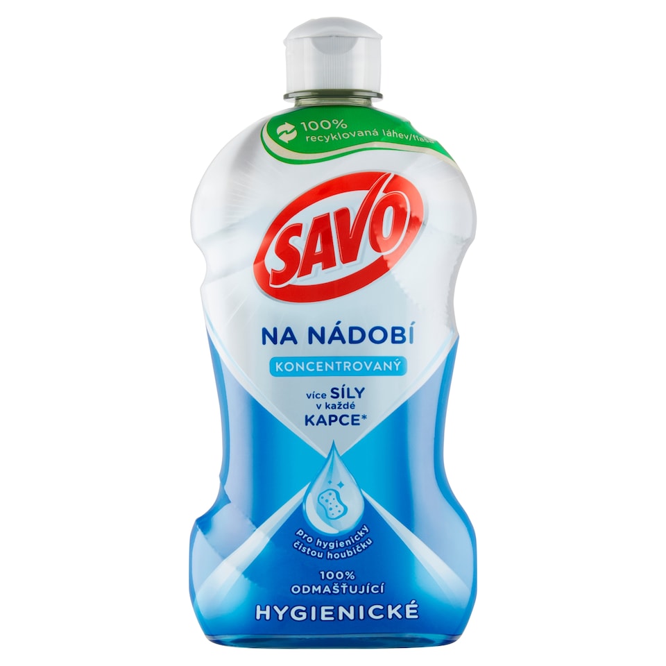 obrázok 1 z Savo Hygienický prípravok na umývanie riadu 450 ml