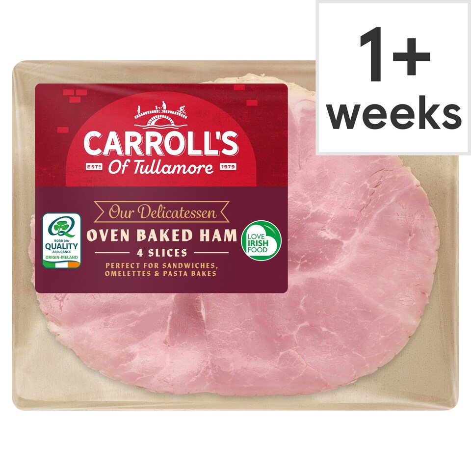 Carroll's Grab & Go Oven Baked Ham 130g