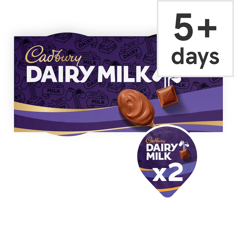 Cadbury Dairy Milk Pots Of Joy Dessert 2x60g