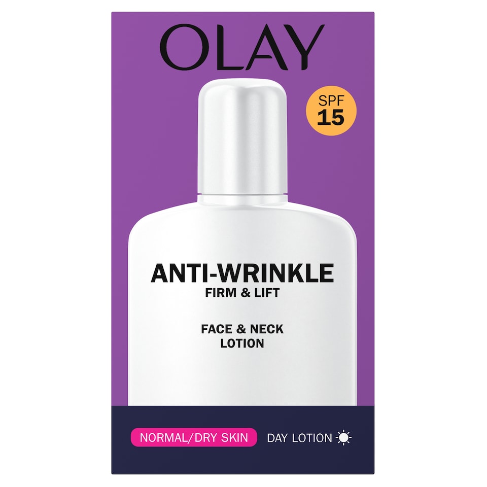 image 1 of Olay Anti Wrinkle Firm & Lift Day Moisturiser Spf 15 100Ml