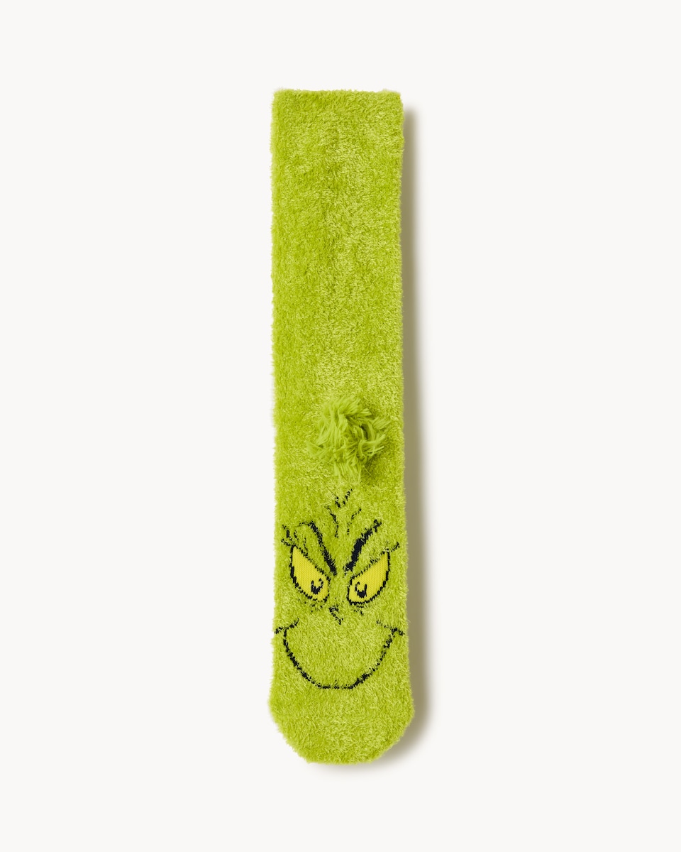 Grinch Cosy Socks in Green