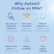 image 5 of Aptamil 2 Follow On Baby Milk Formula Powder 6-12 Months Big Pack 1.2kg