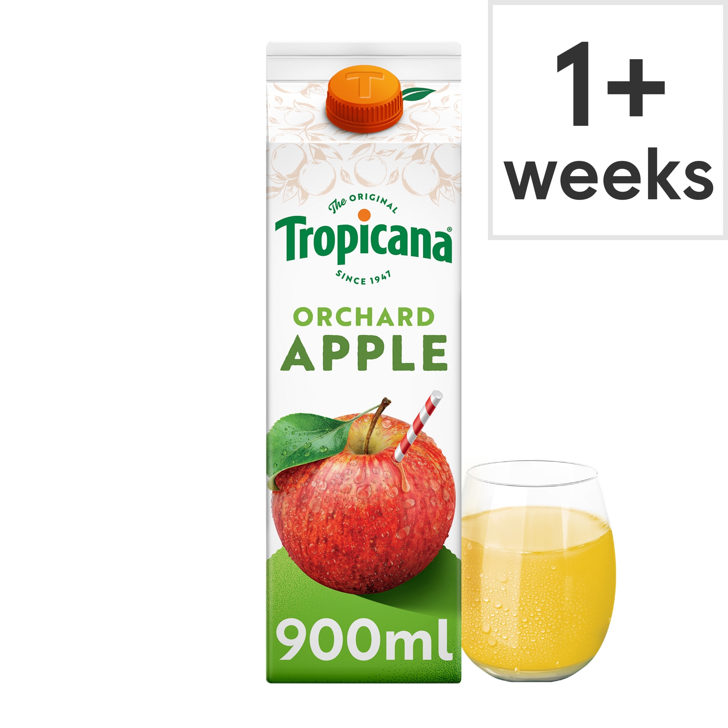 Tropicana Pressed Apple Juice 900Ml