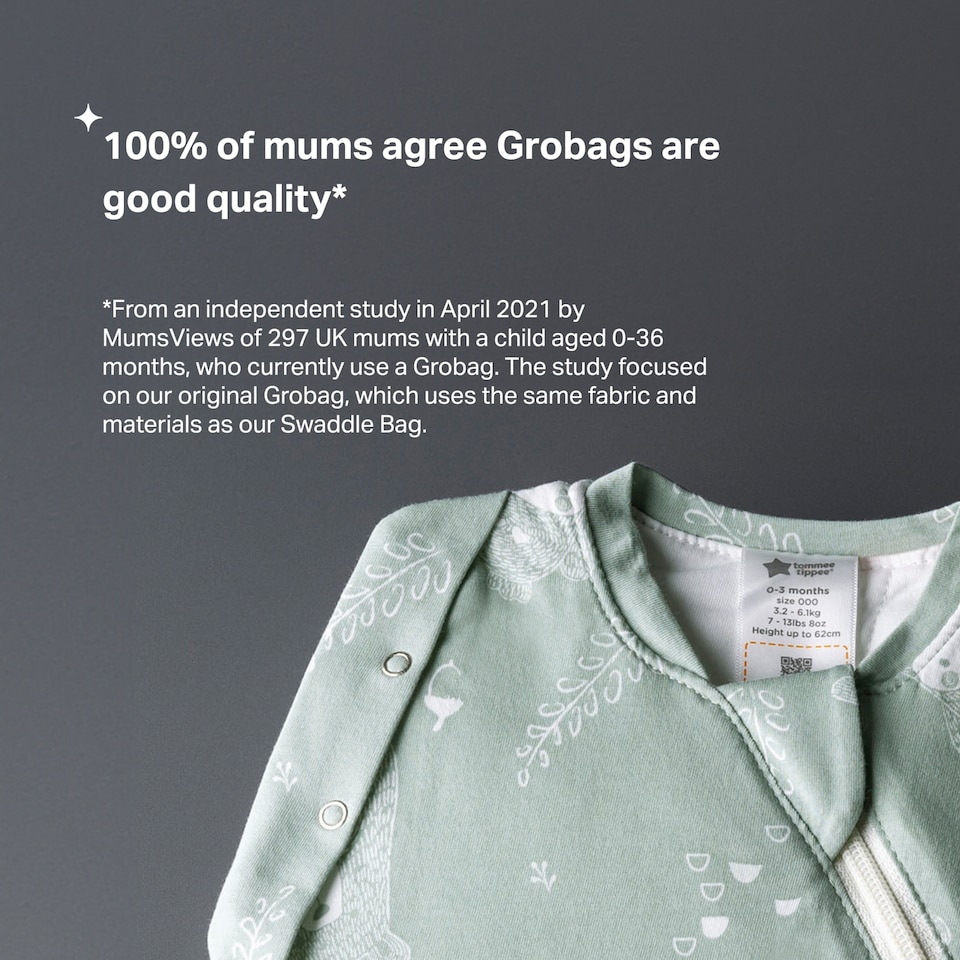 image 1 of Tommee Tippee Swaddle Bag 3-6 months 2,5 Tog