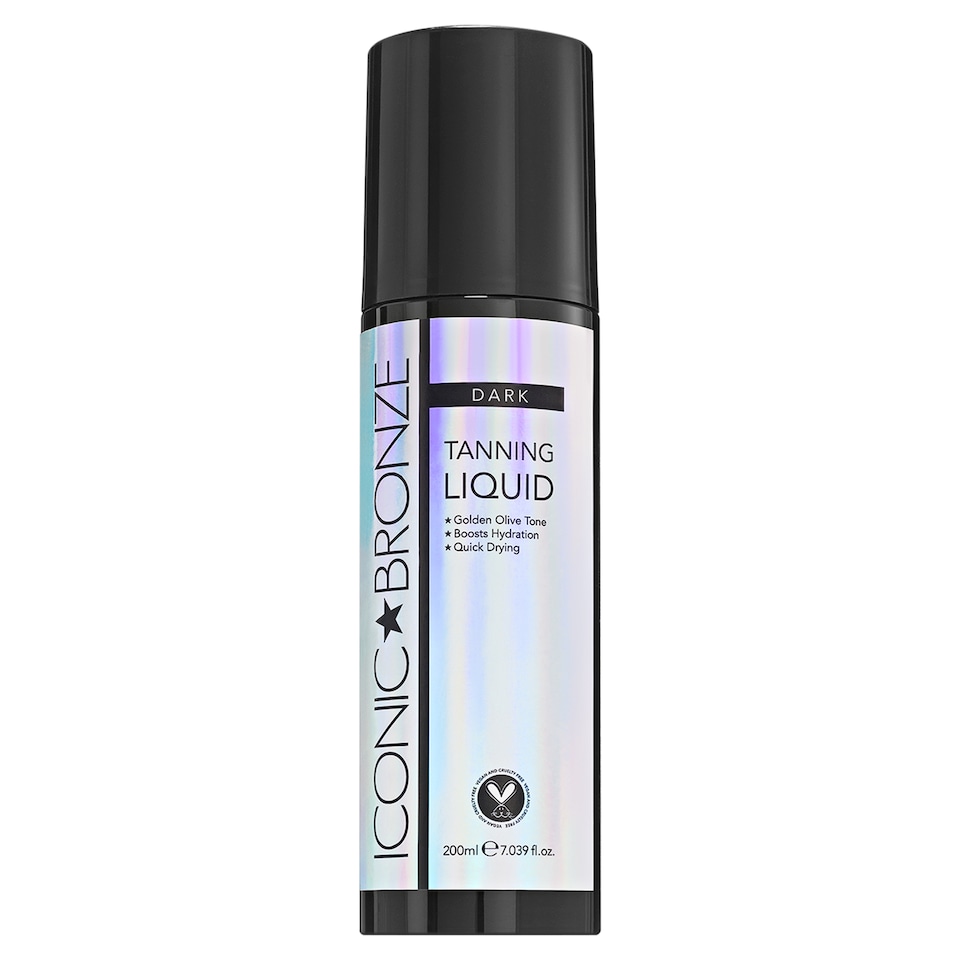 Iconic Bronze Tanning Liquid – Dark 200ml