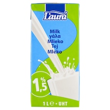 Laura Long-Life Semi Fat Milk 1.5% 1 L