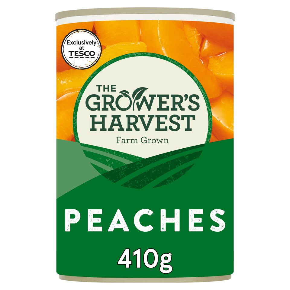 Growers Harvest Peach Slices Syrup 410G