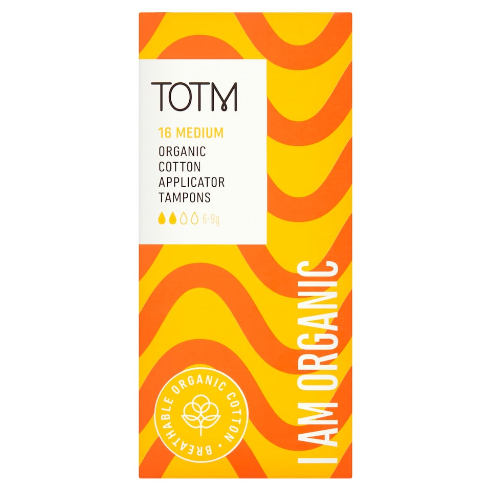 Totm Applicator Tampons Regular 16