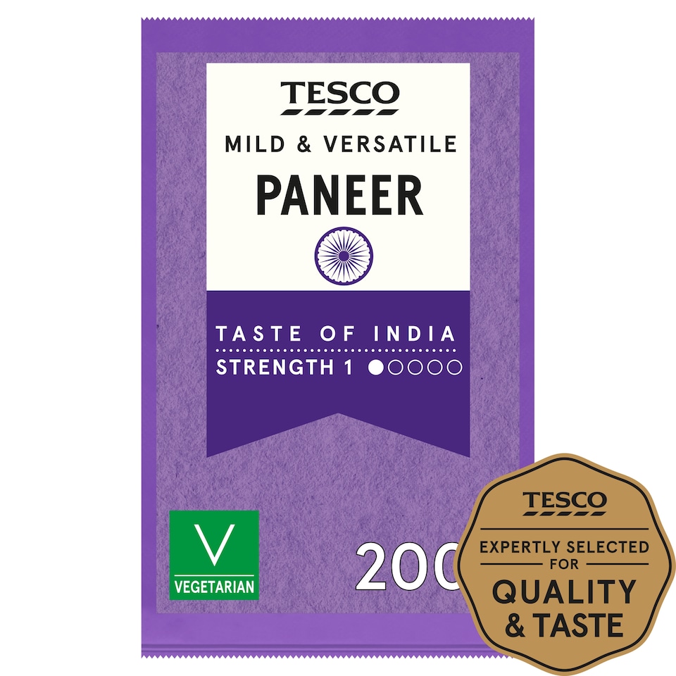 Tesco Paneer Cheese 200G