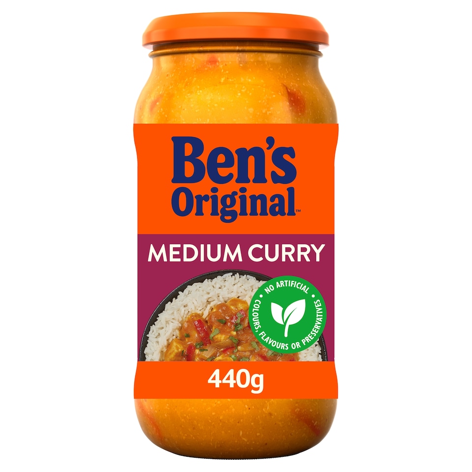 image 1 of Ben's Original Medium Curry Sauce 440G