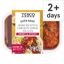Tesco Korean Style Chicken Thigh Fillets 390g