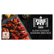 Tesco Fire Pit Slow Cooked Sharing Bbq Box 1.185Kg