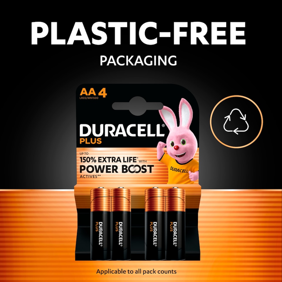 image 1 of Duracell Plus AA 12 PACK