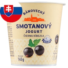 Milsy Bánovecký Creamy Yoghurt Blackcurrant 145 g