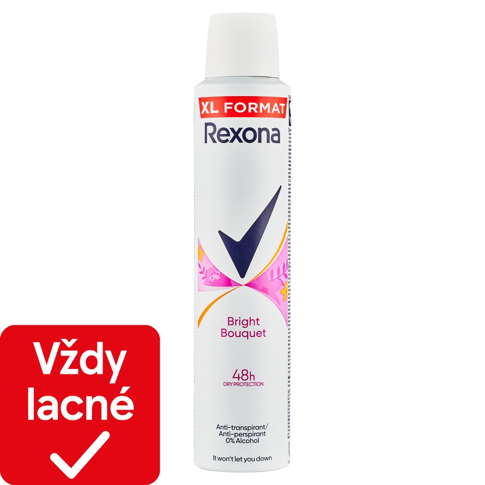 obrázok 1 z Rexona Sexy Bouquet compressed antiperspirant sprej 200 ml