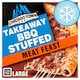 image 1 of Chicago Town Takeaway BBQ Stuffed Crust Magnifcent Meat Feast Pizza 640g