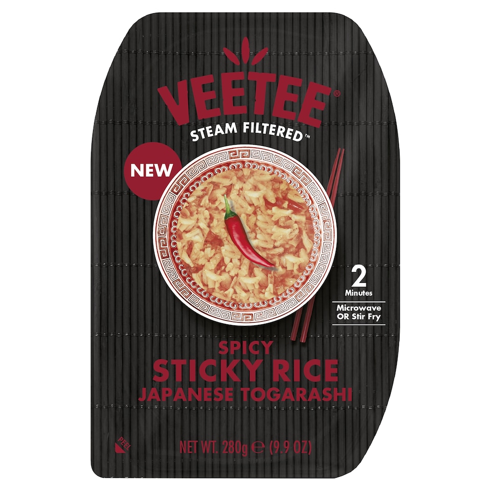 Veetee Japanese Togarashi Spicy Sticky Rice 280g