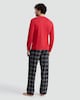 image 3 of F&F Pure Cotton Up to Snow Good Top and Trousers Pyjamas in Multi