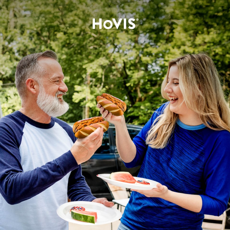 image 1 of Hovis Premium Hot Dog Rolls 4 Pack