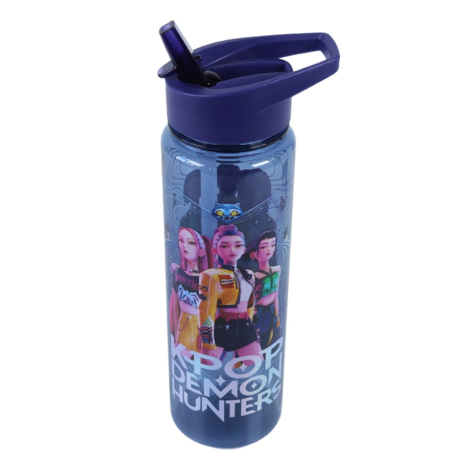 image 1 of K-Pop Demon Hunters Flip Top Water Bottle 700ml