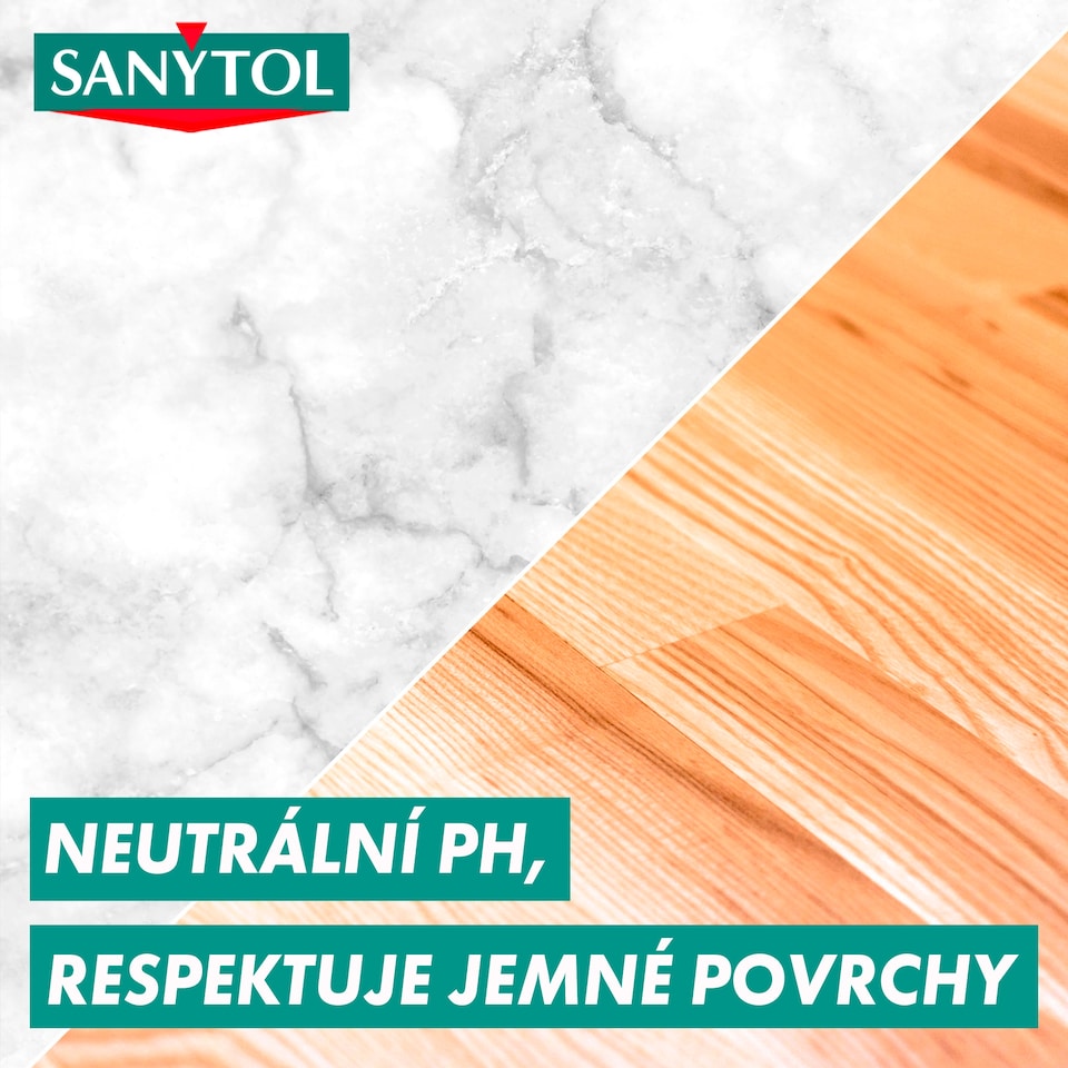 Obrázek 1 pro produkt Sanytol Dezinfekce čistič podlahy & plochy vůně limetky pure 1l