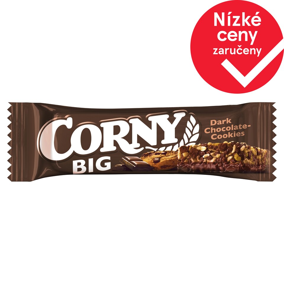 image 1 of Corny BIG cereální tyčinka hořká čokoláda 50g