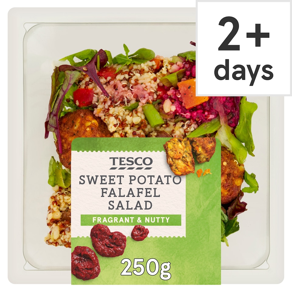 TESCO Sweet Potato Falafel Salad 250g