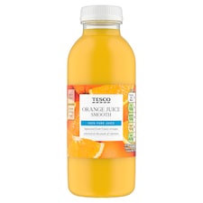 Tesco 100% Pure Orange Juice Smooth 330Ml