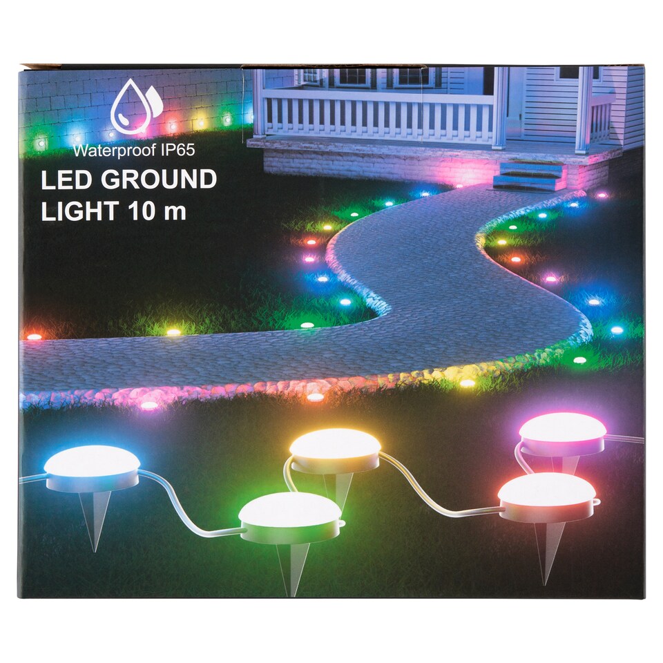 LED pozemní světlo 10 m