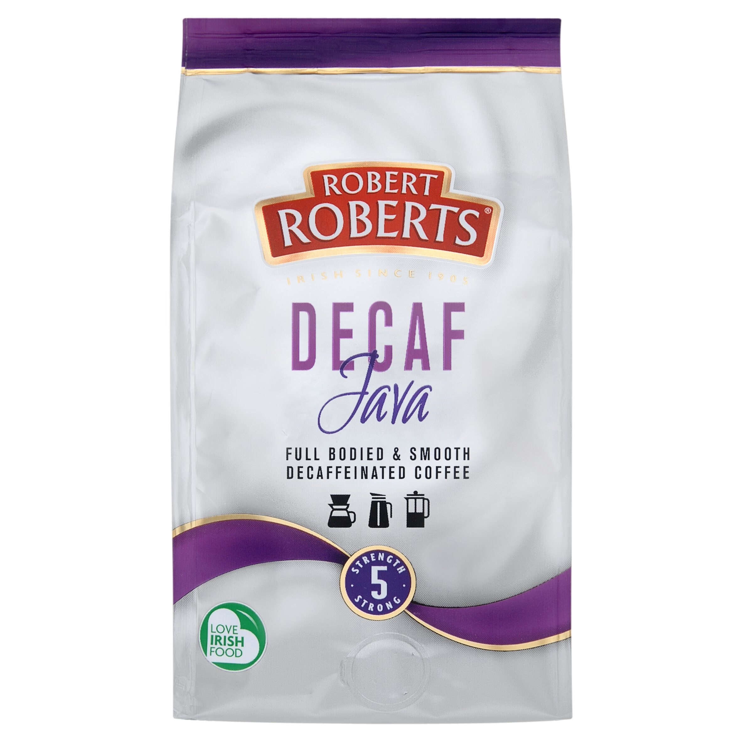 Robert Roberts Decaffeinated Coffee Java 227G - Tesco Groceries