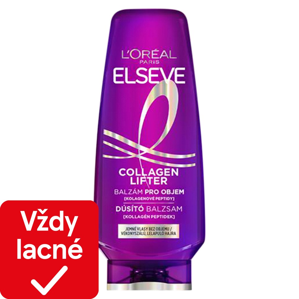 L'Oréal Paris Elseve Collagen Lifter balzam na podporu objemu 200 ml