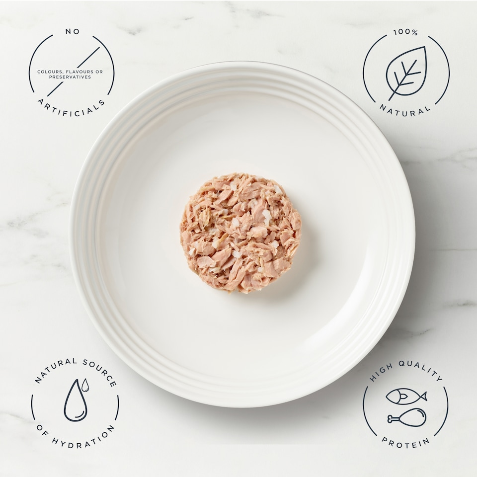 image 1 of Encore Tuna Fillet with Crab in Broth Cat Food 70g