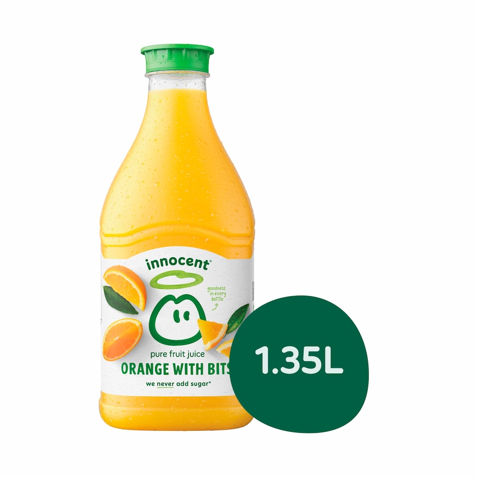 image 1 of Innocent Orange Juice With Bits 1.35 Litre